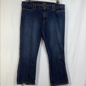 🦜 Abercrombie & Fitch Blue  Jeans Classic Denim back vent